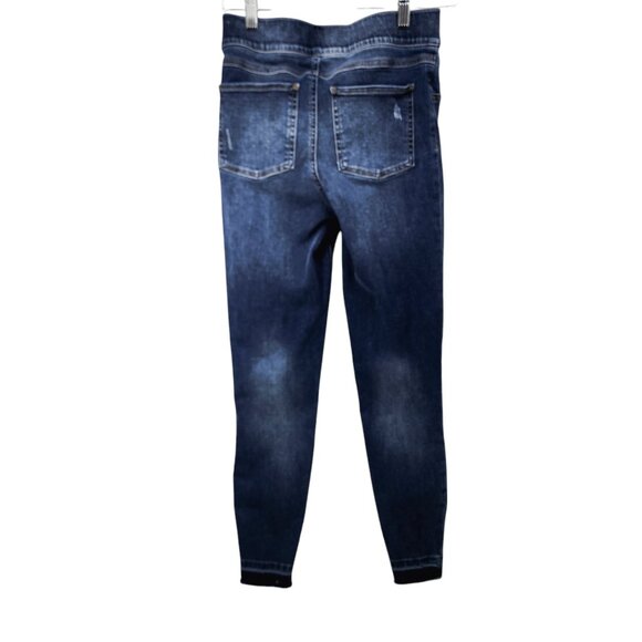 Spanx‎ Womens Skinny Denim Leggings Size S/P Blue Cotton/Polyester Blend - Picture 2 of 9